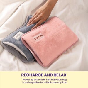 Hot Water Bag LUMONY CARE® Heating Bag Gel hot Water Bag hot bags for pain relief hot water bags electric hot pack heat pad electric for pain relief electric heating pad for back pain Men & Women with Charging Cord (Multicolour)
